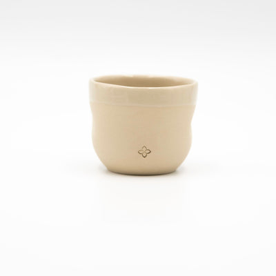 KAKI Essentials Sand - handgemachte Cappuccino Tasse